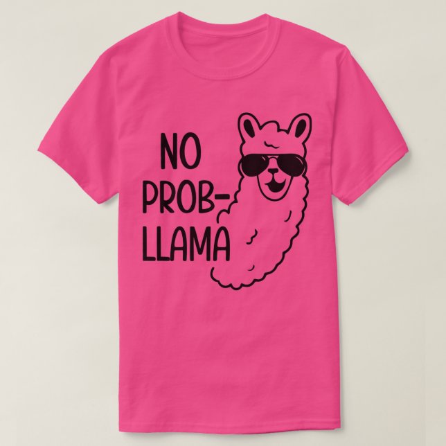 Ingen Prob Llama T Shirt (Design framsida)
