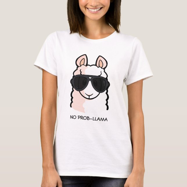 Ingen Prob-Llama T Shirt (Framsida)
