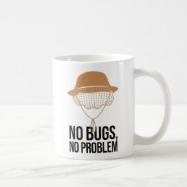 Ingen problemkampanjdesign för Kryp utan problem Kaffemugg