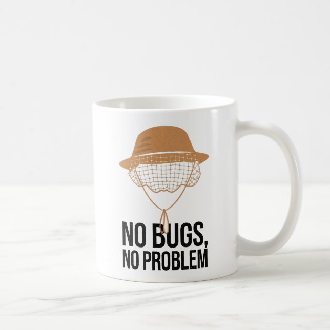 Ingen problemkampanjdesign för Kryp utan problem Kaffemugg (Höger)