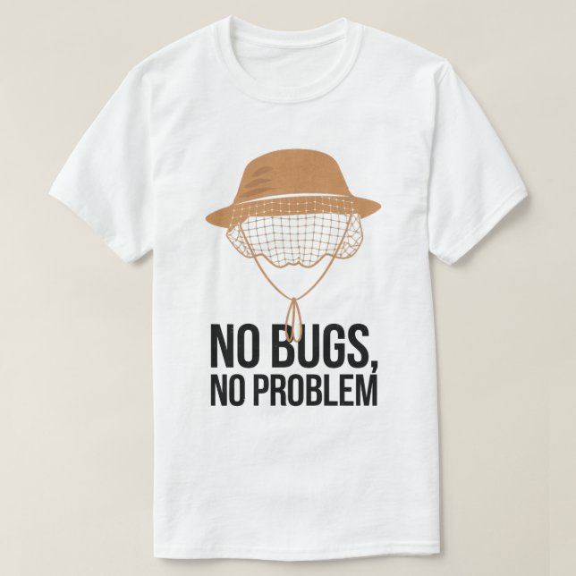 Ingen problemkampanjdesign för Kryp utan problem T Shirt (Design framsida)