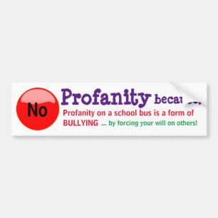 INGEN Profanity... - Signera/Sticker/magnet Bildekal