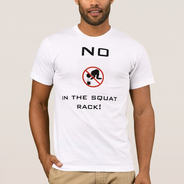 Ingen Puking i den satt kuggen Tee Shirt (Framsida)