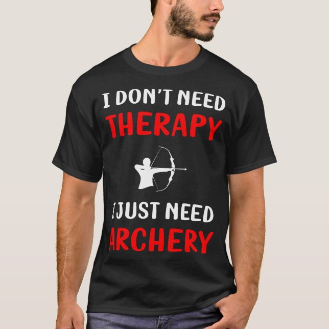 Ingen radmatning för behandlingsarradens pilspets t shirt (Framsida)