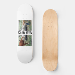 INGEN RÄDSFRUKTA SER UT RÄRER MINI SKATEBOARD BRÄDA 18,5 CM