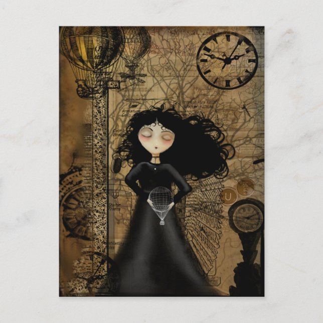 Ingen rädsla för att flyga vykort (Framsida)