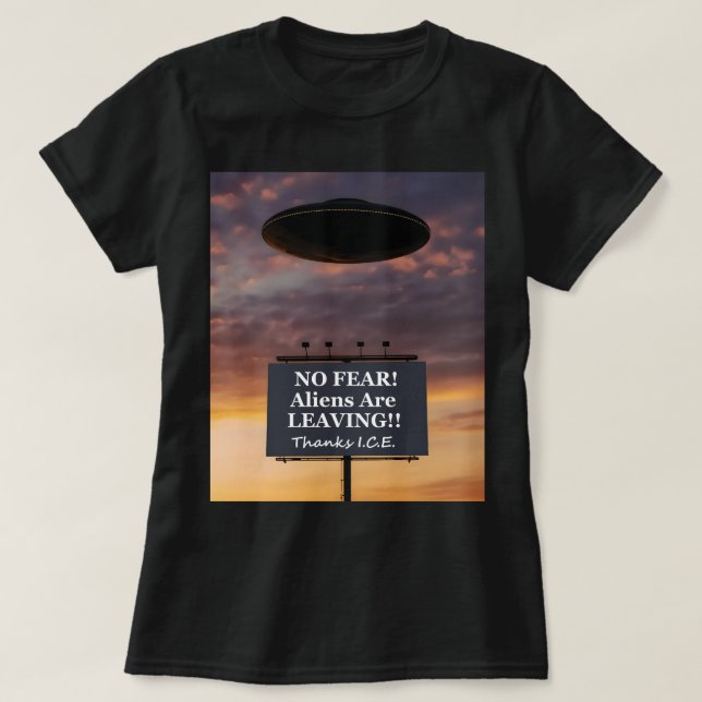 Ingen Rädsla T Shirt (Design framsida)