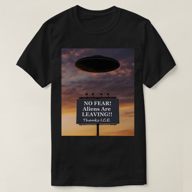 Ingen rädsla  t shirt (Design framsida)