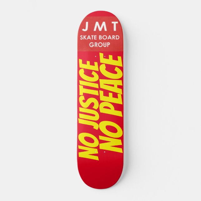 INGEN RÄTTVISA  INGEN FRED SKATEBOARDS ./ JMT (Framsida)