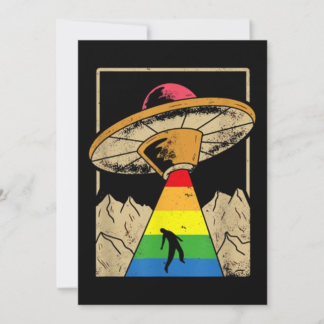 Ingen regler LGBT-Pride Genderquekopia Spara Datumet (Framsida)