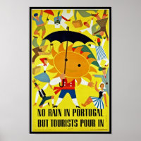 Ingen regn i Portugal~, men turistbuss i Portugal