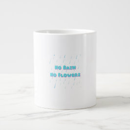 Ingen regn utan blommor Aestesicitat Jumbo Mugg