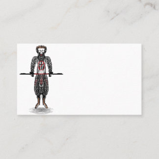 Ingen religion Anonymous Joker Knight Visitkort