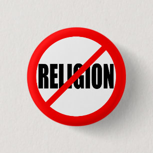 "INGEN RELIGION ", KNAPP