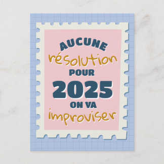 Ingen resolution i år vykort