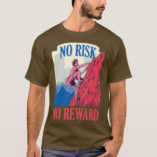 Ingen risk för att det fria klimatet inte ska fall t shirt