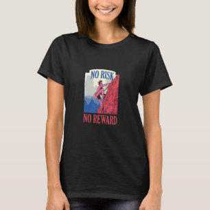 Ingen risk för att det inte finns några klätterber t shirt