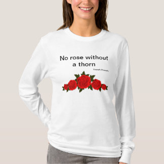 Ingen ro utan horn t shirt