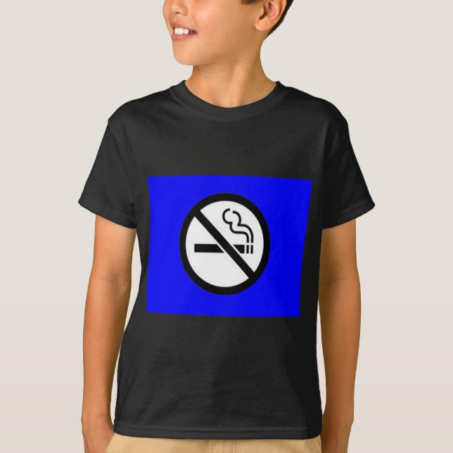 Ingen rök tee shirt (Framsida)