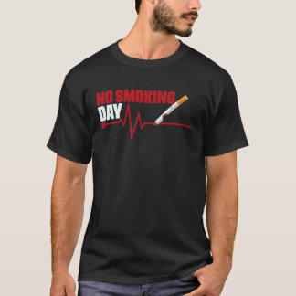Ingen rökdag, ingen tobaksdag, anticigaretter Ant. T Shirt