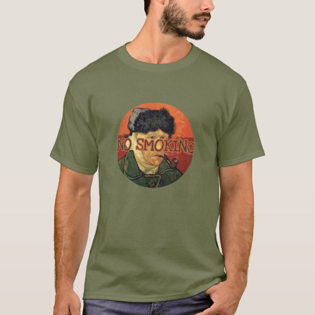 Ingen rökning T-Shirt (Framsida)