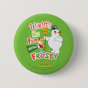 Ingen Roligt utan Frosty i Snögubbe™ Knapp