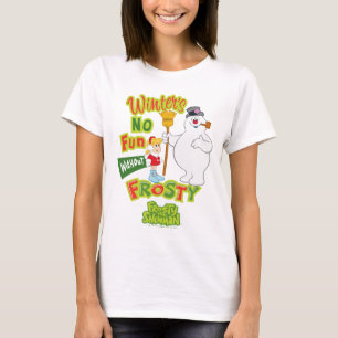 Ingen Roligt utan Frosty i Snögubbe™ T Shirt