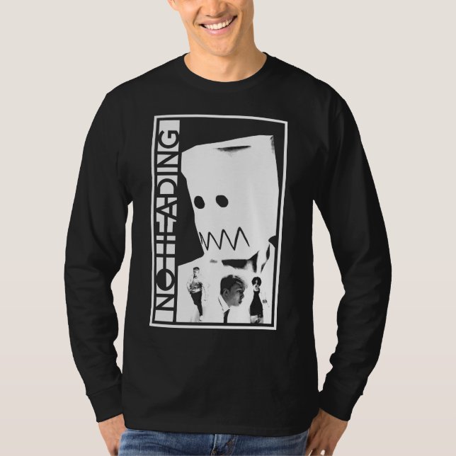 Ingen rubrik, monokrom, långärmad t shirt (Framsida)