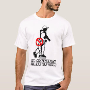 INGEN SAGGIN FRAMME AV GUDEN! (OFFICIELL GWETV) T SHIRT