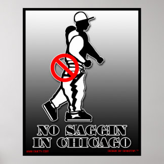 Ingen Saggin-Officiell Poster (Chicago)