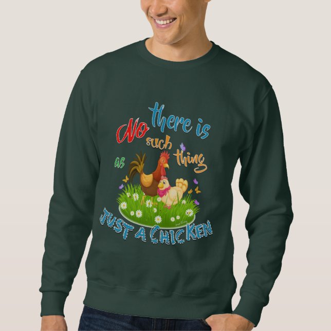 INGEN SAK SOM BARA EN CHICKE SWEATSHIRT (Framsida)