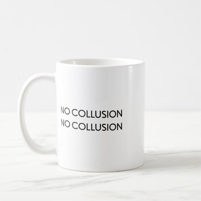 Ingen samverkan Ingen samverkan Donald Trump Presi Kaffemugg (Vänster)