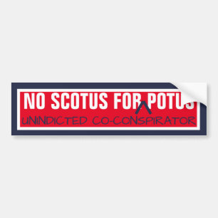 Ingen SCOTUS för den biträdande samordnaren POTUS Bildekal