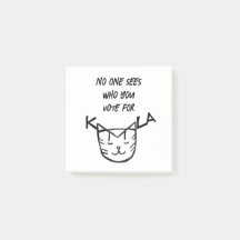 "Ingen ser vem du röstar för"