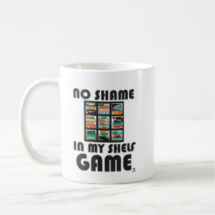 Ingen Shame Shelf-spelmotor för Roligt-spel Kaffemugg