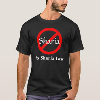 Ingen Sharia lag T Shirt