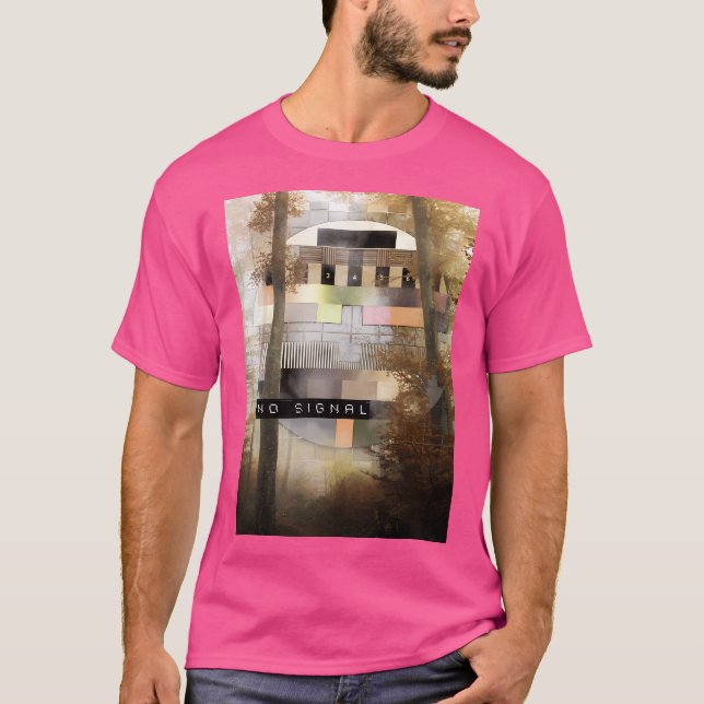 Ingen signal t shirt (Framsida)