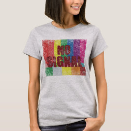 Ingen signal, vintage. t shirt