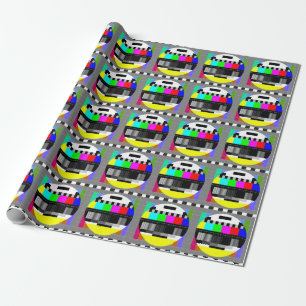 Ingen signalillustration för Retro TV. Presentpapper