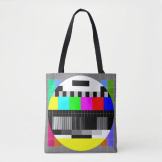 Ingen signalillustration för Retro TV. Tygkasse