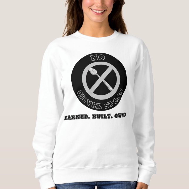 Ingen Silver Spoon™ från Grit till Greatness Exklu T Shirt (Framsida)