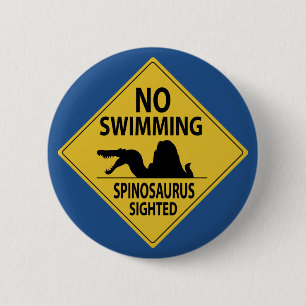 Ingen simning - synlig spinosaurus knapp