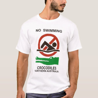 Ingen simningT-tröja T-shirt