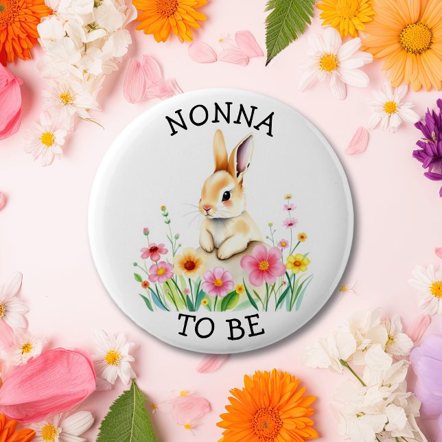 Ingen ska | Woodland Thworthy Baby Shower Knapp (Skapare uppladdad)