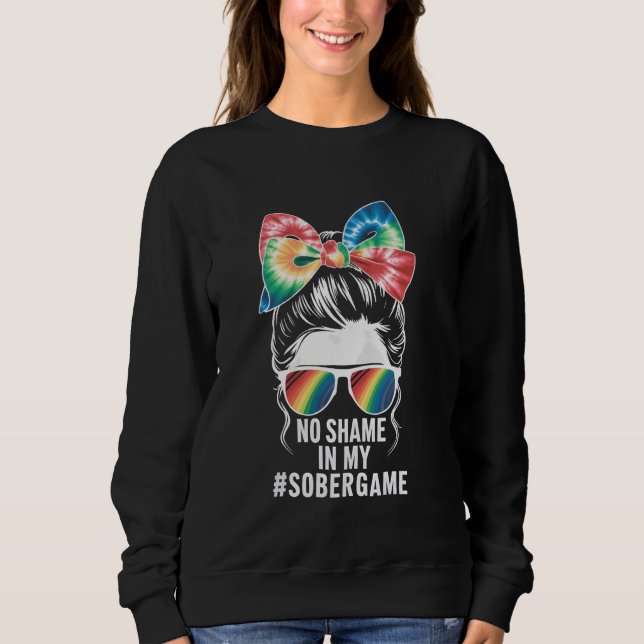 Ingen skam i min sober Game Narcotics Anonymous T Shirt (Framsida)