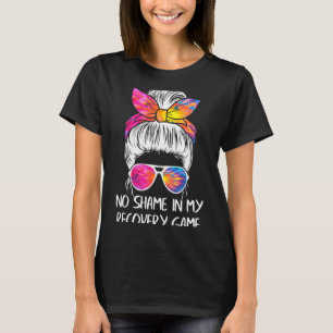 Ingen Skam I Mitt Återhämtnings Spel Nykterhet Aa T Shirt