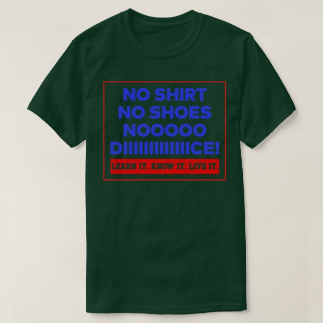 Ingen skiffernr - inga skor - ingen skiva t shirt (Design framsida)