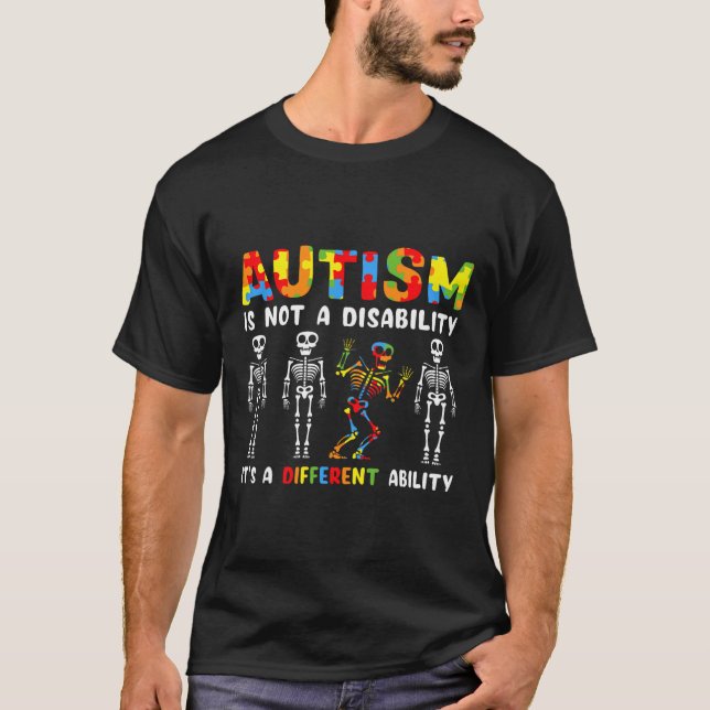 Ingen skillnad i funktionsnedsättning mellan Skele T Shirt (Framsida)