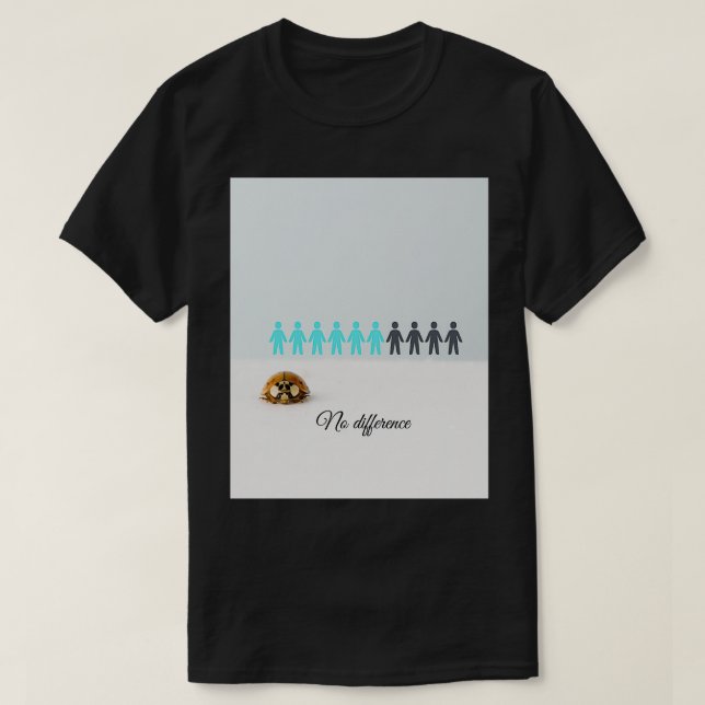 Ingen skillnad t shirt (Design framsida)