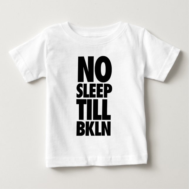 INGEN skjorta för baby för SÖMNKASSALÅDA BKLN Tee Shirt (Framsida)